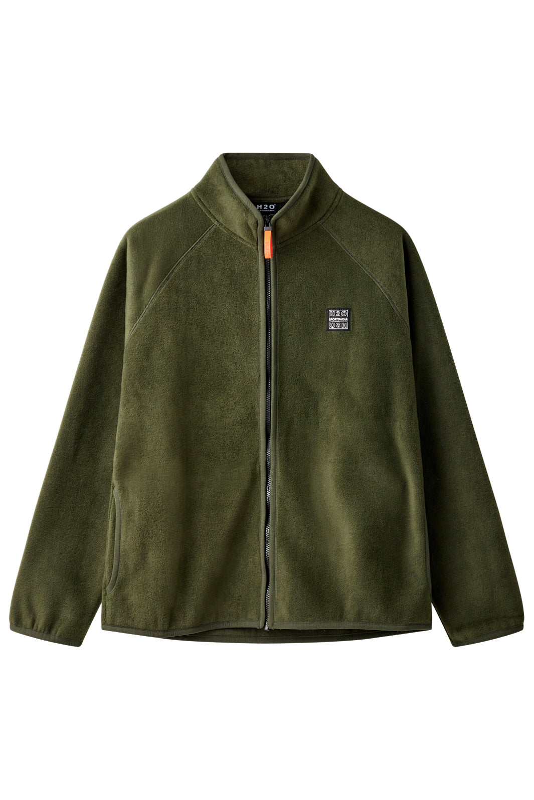 H2O - Sejerø Fleece Jacket - Army Fleece jakker 