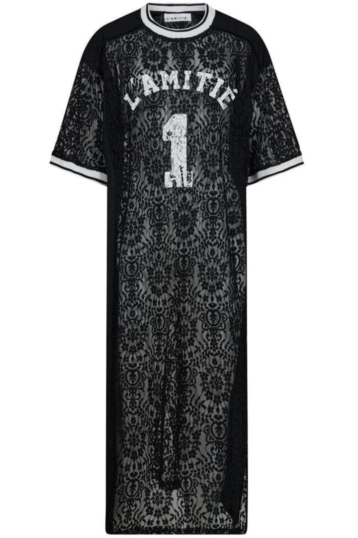 Haute L'Amitié - Lace Football Dress HL10024 - Black