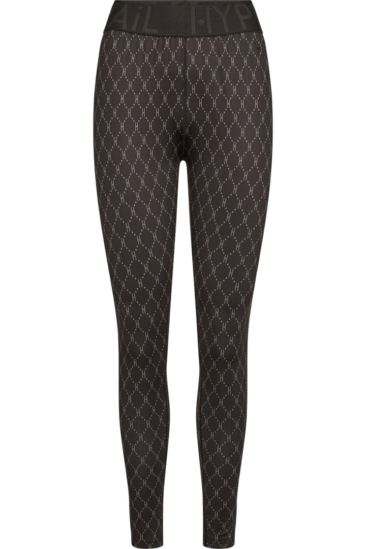 Hype The Detail - Printed Legging 200-21 - 43 Brun Leggings 