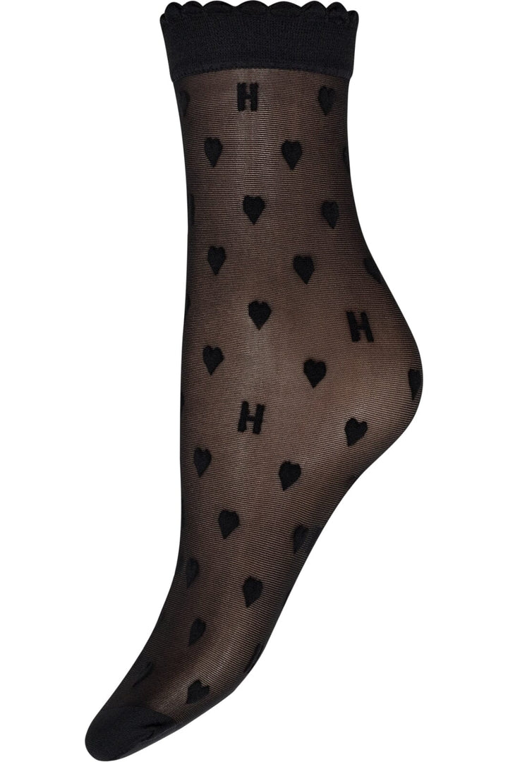 Hype The Detail - Socks Hearts 20D - Sort