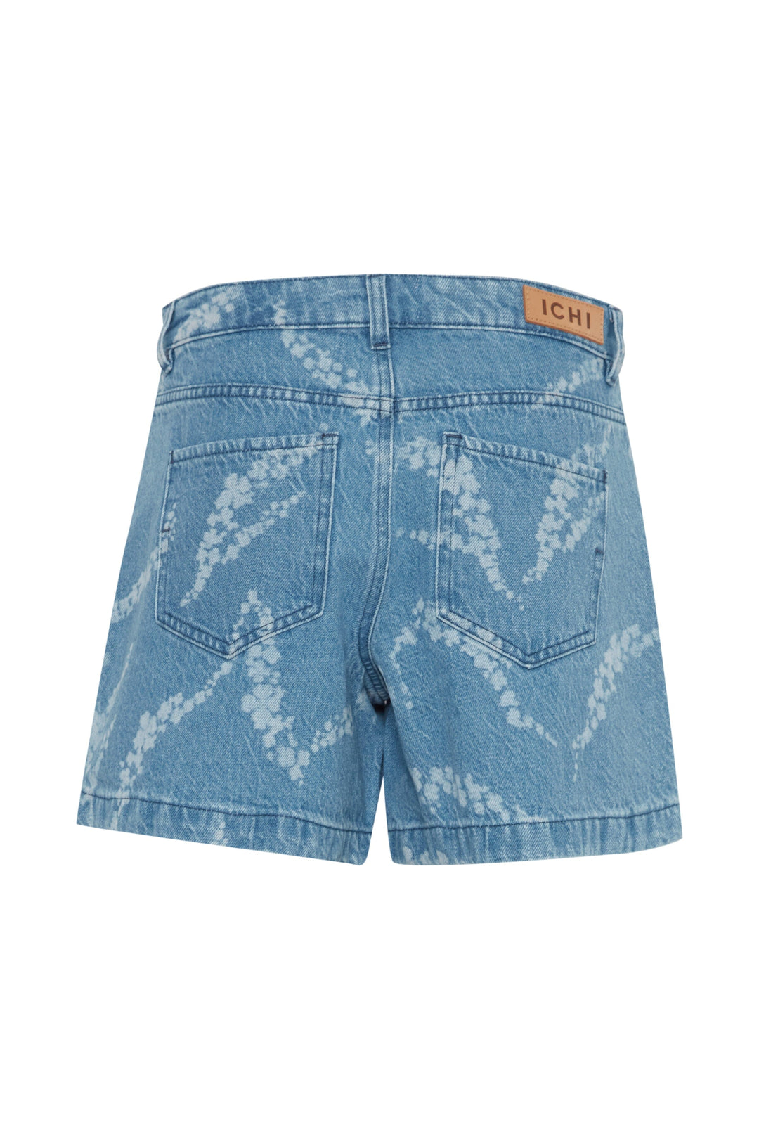 Ichi - Ihbiane Sho3 - 200751 Washed Blue, Denim Shorts 