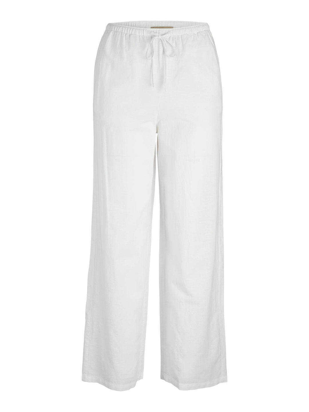 Jjxx - Jxflora Linen Blend Pant Sn - 4388843 White Bukser 