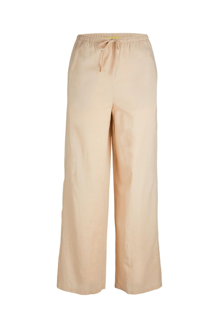 Jjxx - Jxflora Linen Blend Pant Sn - 4388891 Cement