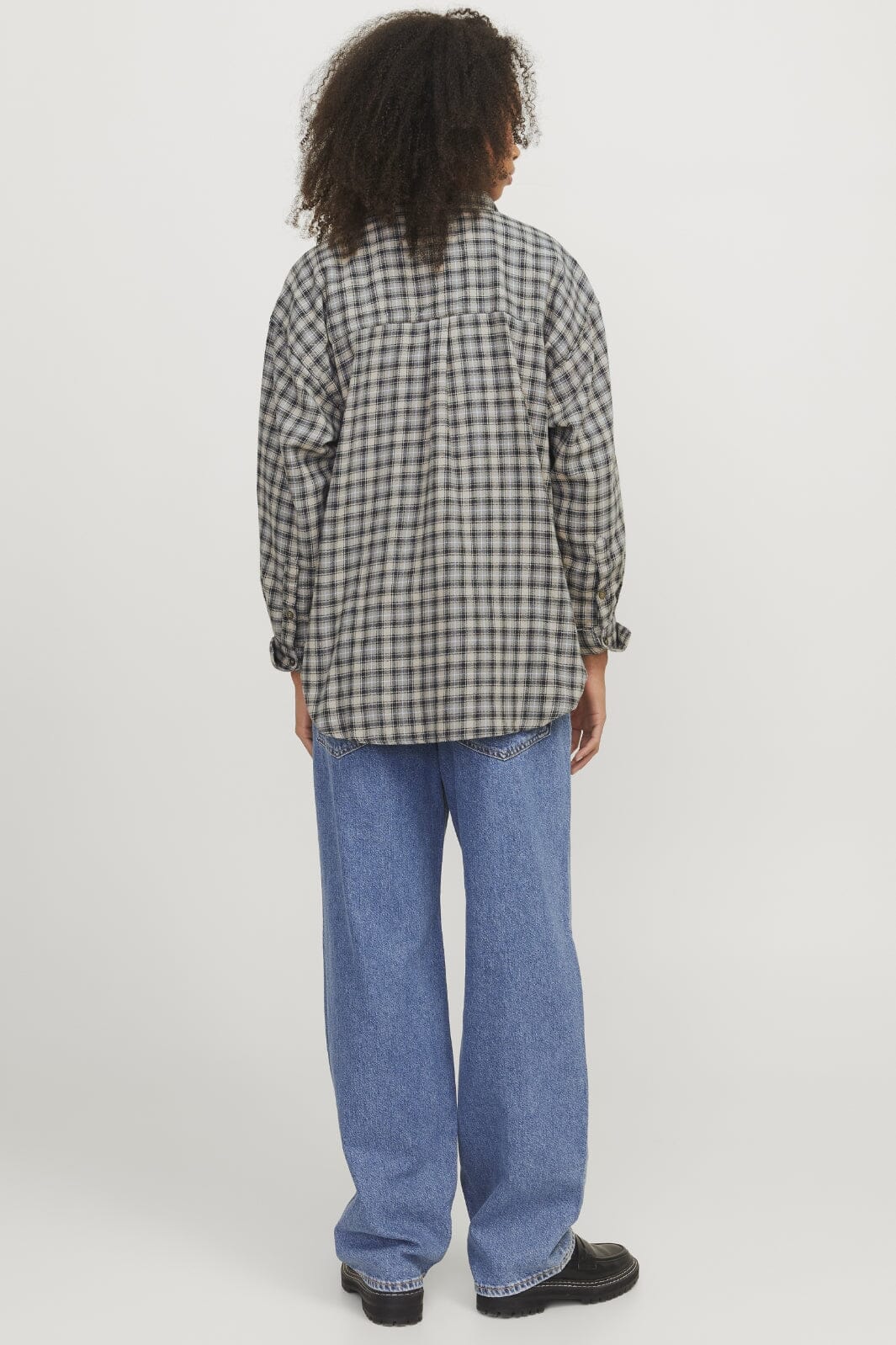 Jjxx - Jxjamie Flannel Ls Shirt Sn - 4650977 Vetiver Check Skjorter 