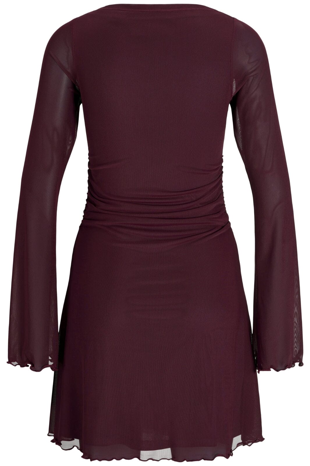 Jjxx - Jxminna Mesh Ls Dress 12270933 - 4789669 - Cabernet