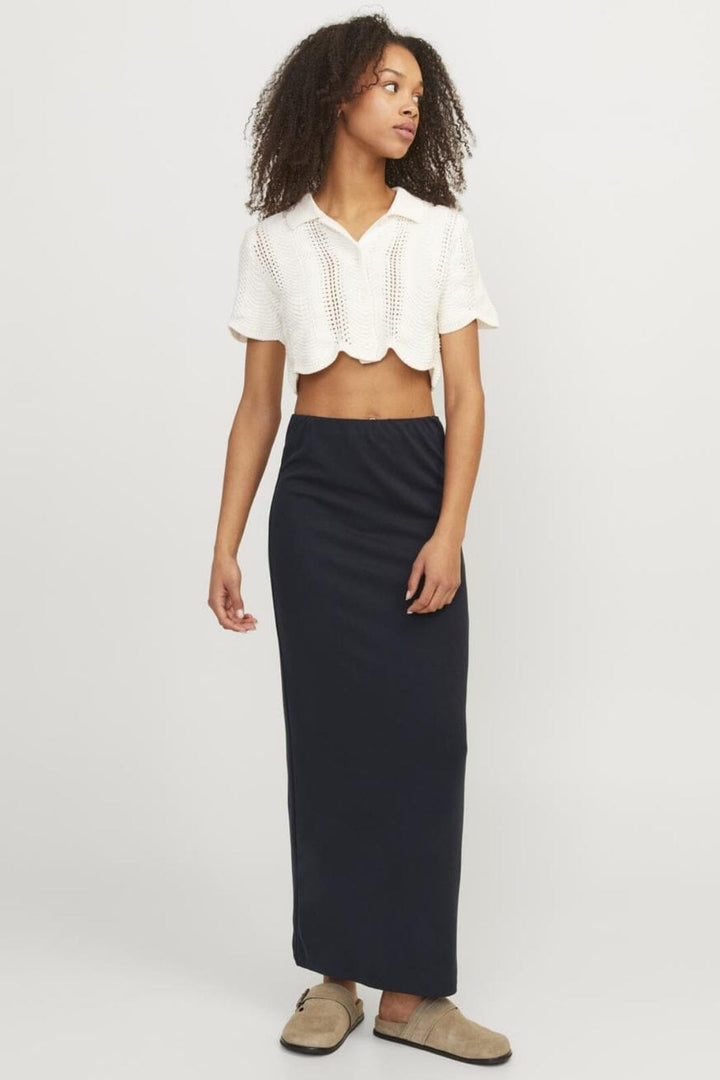 Jjxx - Jxnoelle Calf Skirt - 4507824 Caviar Nederdele 