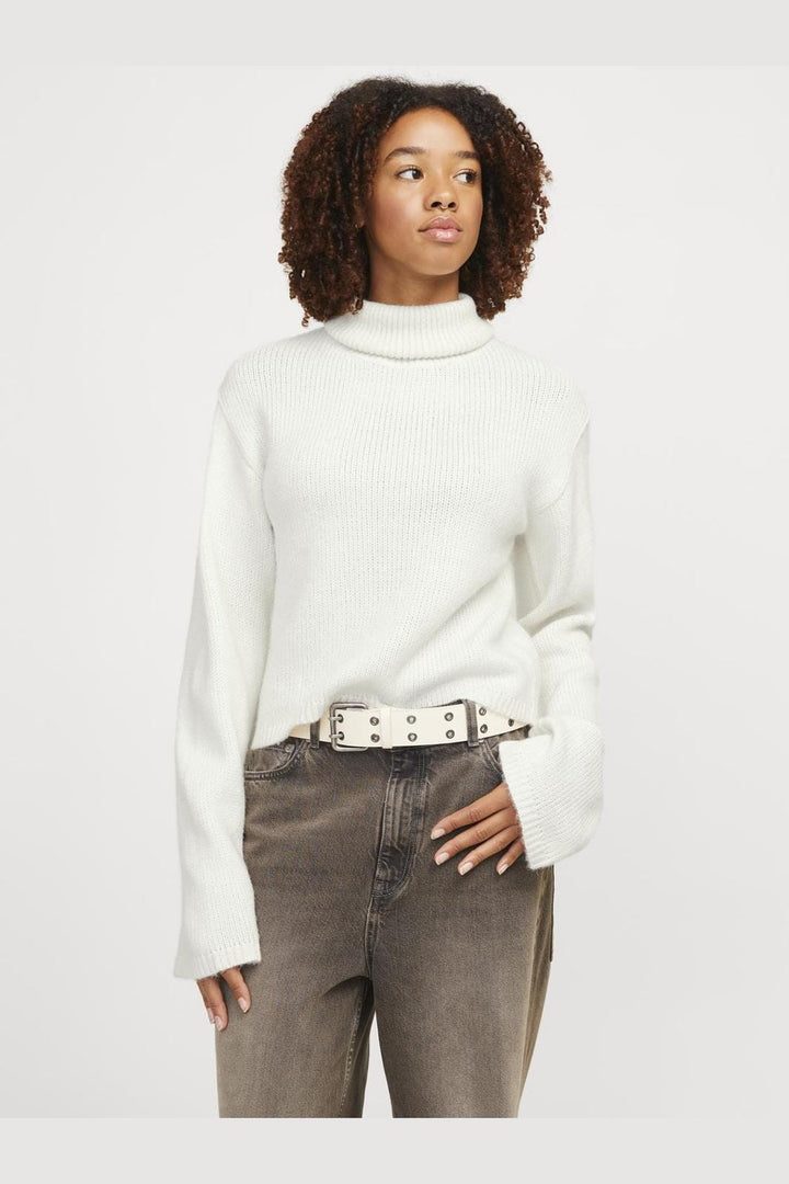 Jjxx - Jxrosanna Roll Neck Knit 12264137 - 4711070 - Vanilla Ice