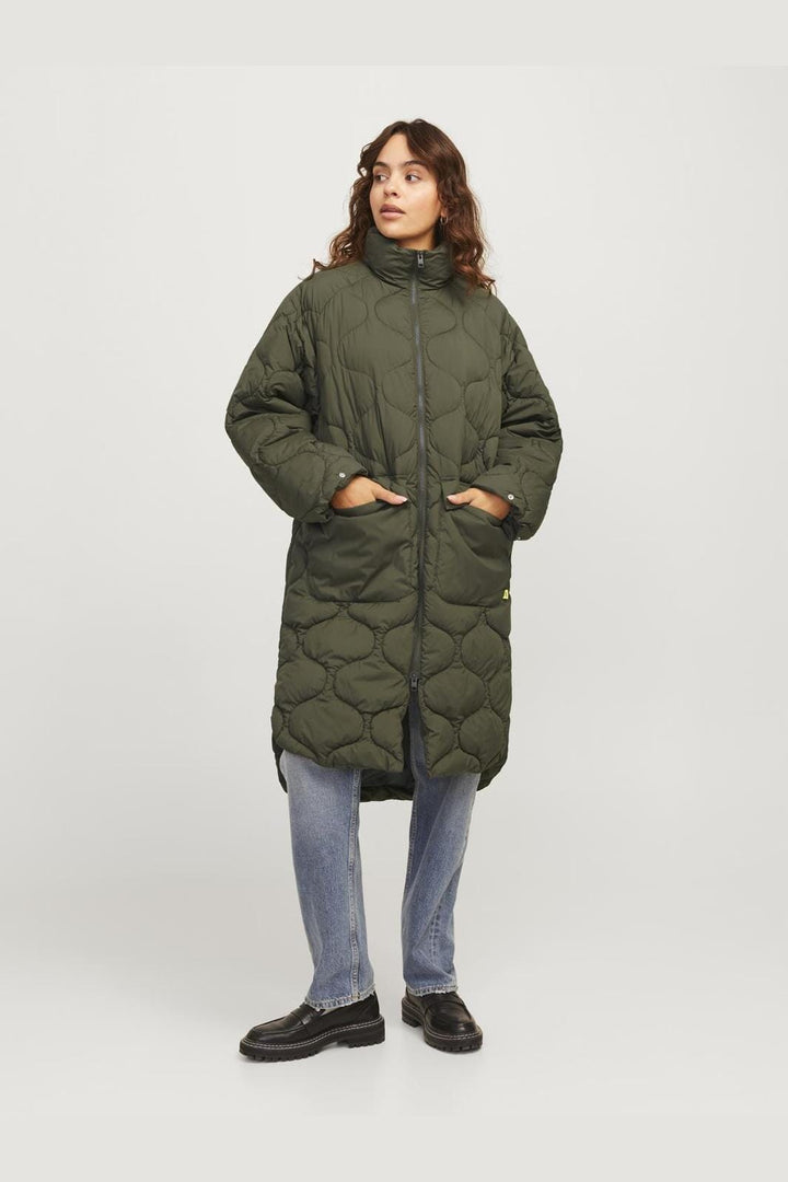 Jjxx - Jxsena Quilted Coat Sn 12258500 - 4581166 - Grape Leaf