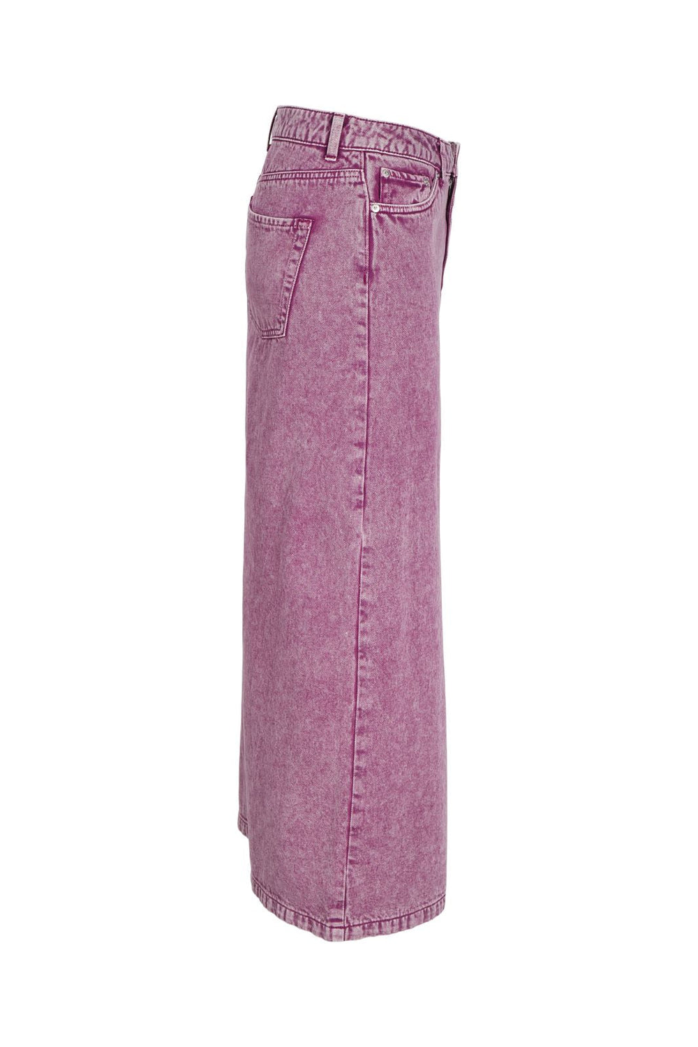 Jjxx - Jxziggy Washed Long Skirt - 4557952 Fuchsia Red