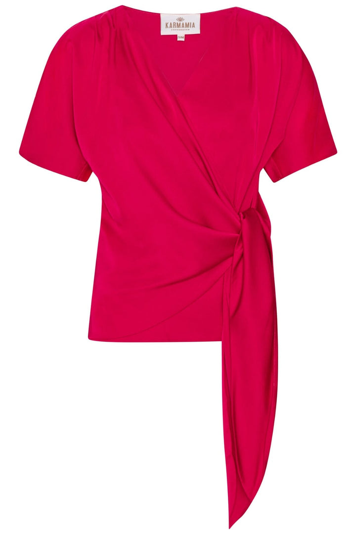 Karmamia - Dagmar Blouse - Deep Pink Bluser 