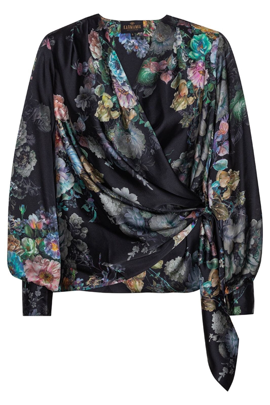 Karmamia - Ines Blouse - Daisy Noir Wildflower Bluser 