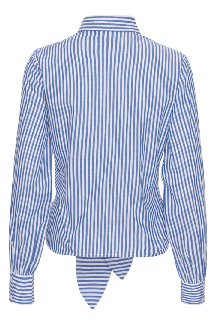 Karmamia - Lee Shirt - Sea Stripe Cotton Skjorter 