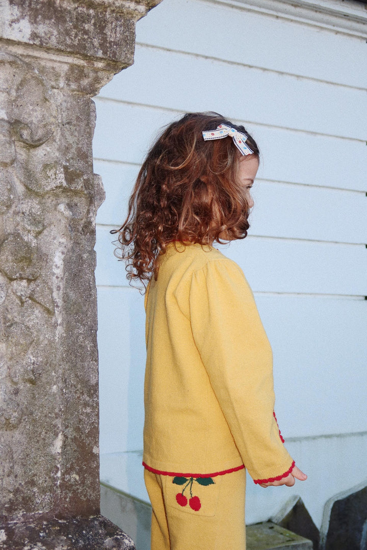 Konges Sløjd - Alexa Knit Cardigan - Yolk Yellow Cardigans 