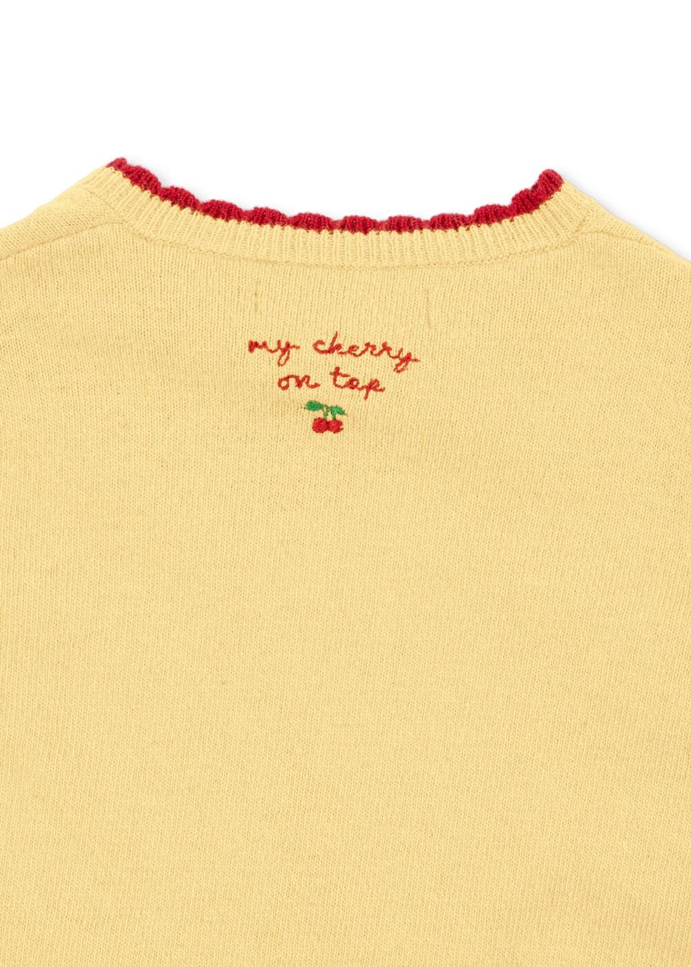 Konges Sløjd - Alexa Knit Cardigan - Yolk Yellow Cardigans 