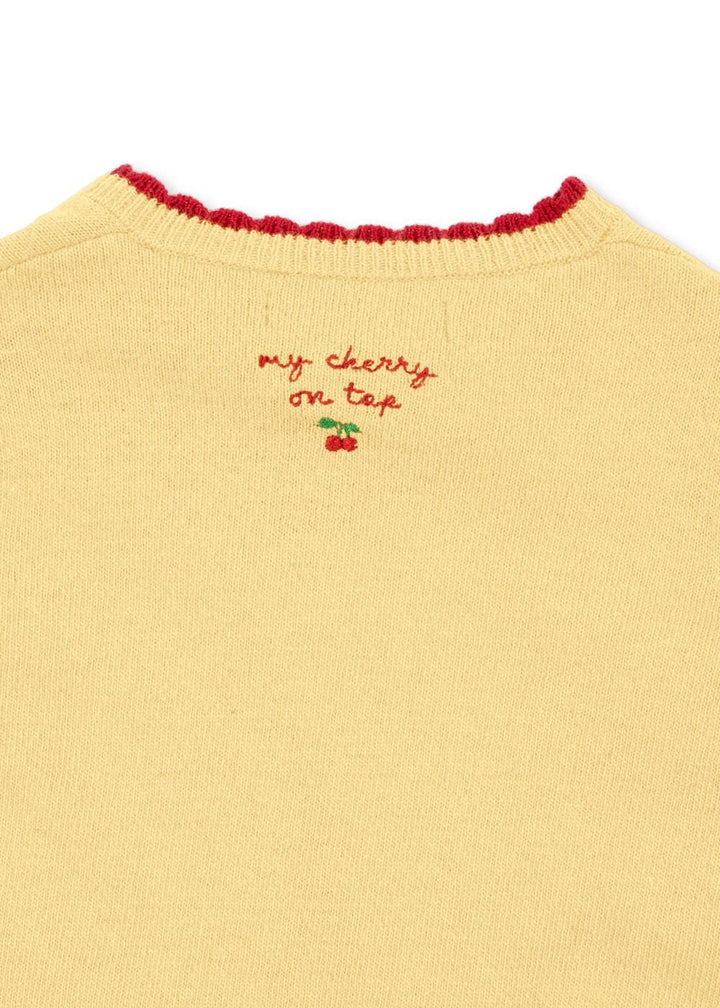 Konges Sløjd - Alexa Knit Cardigan - Yolk Yellow Cardigans 