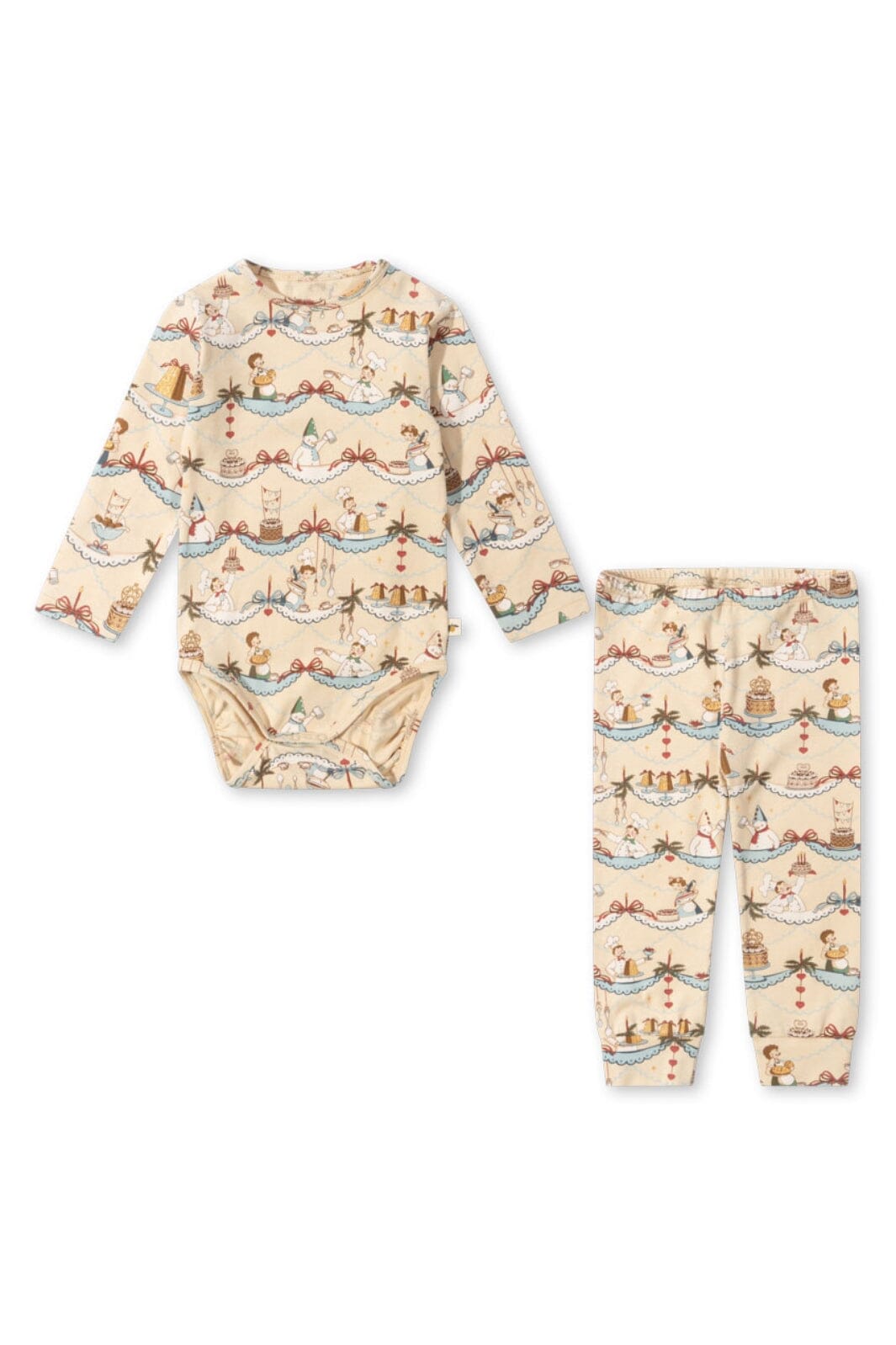 Konges Sløjd - Basic Body/pants Set Gots ks101888 - Sugar Pie Sæt 