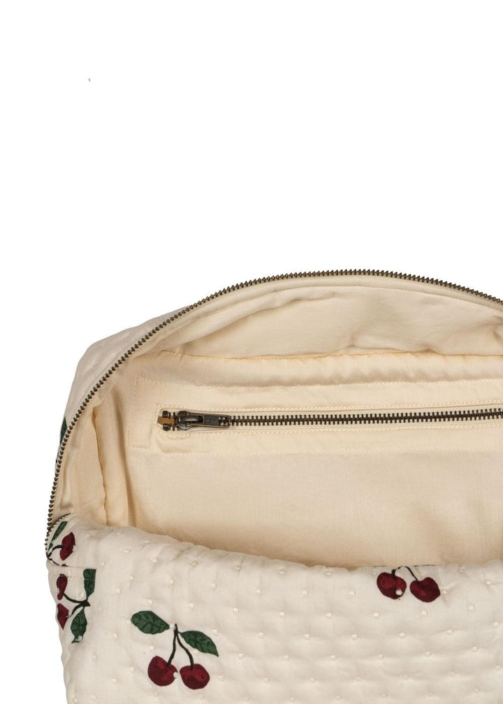 Konges Sløjd - Big Quilted Toiletry Bag - Ma Grande Cerise Toilettasker 