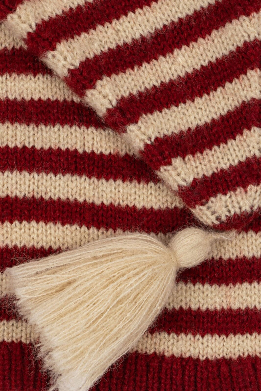 Konges Sløjd - Christmas Knit Hat ks101927 - Christmas Stripe Nissehuer 