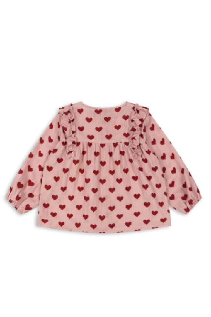 Konges Sløjd - Coco Frill Shirt Gots - Amour Mellow Bluser 