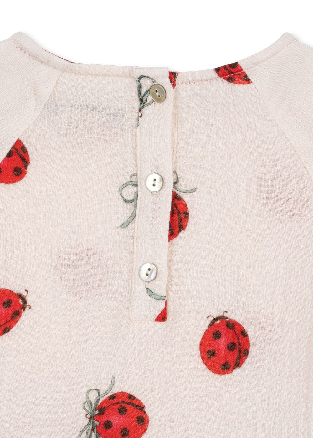 Konges Sløjd - Coco Ladybug Dress Gots Ks102213 - Ladybug Bow Kjoler 