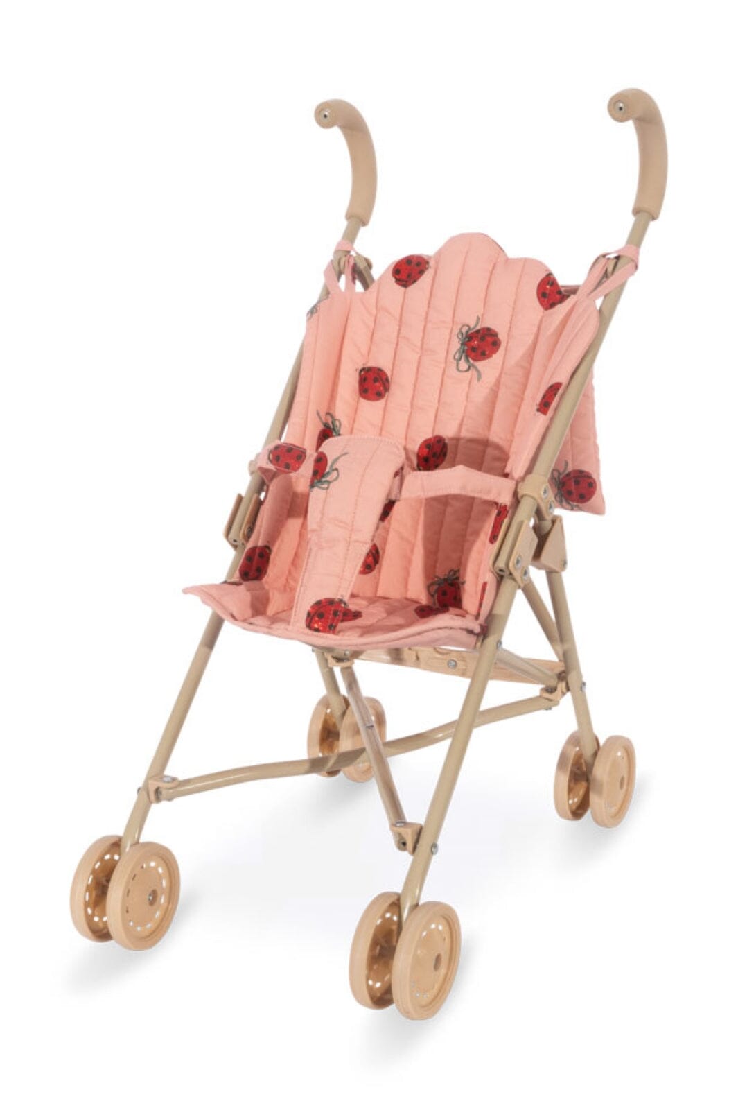 Konges Sløjd - Doll Ladybug Glitter Stroller Ks102209 - Ladybug Glitter Legetøj 