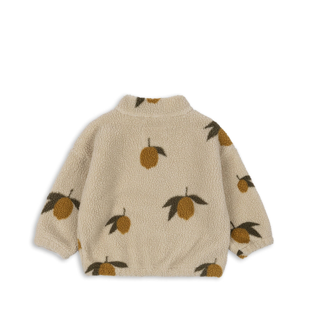 Konges Sløjd - Jody Teddy Jacket Grs - Mon Grand Citron Fleece jakker 