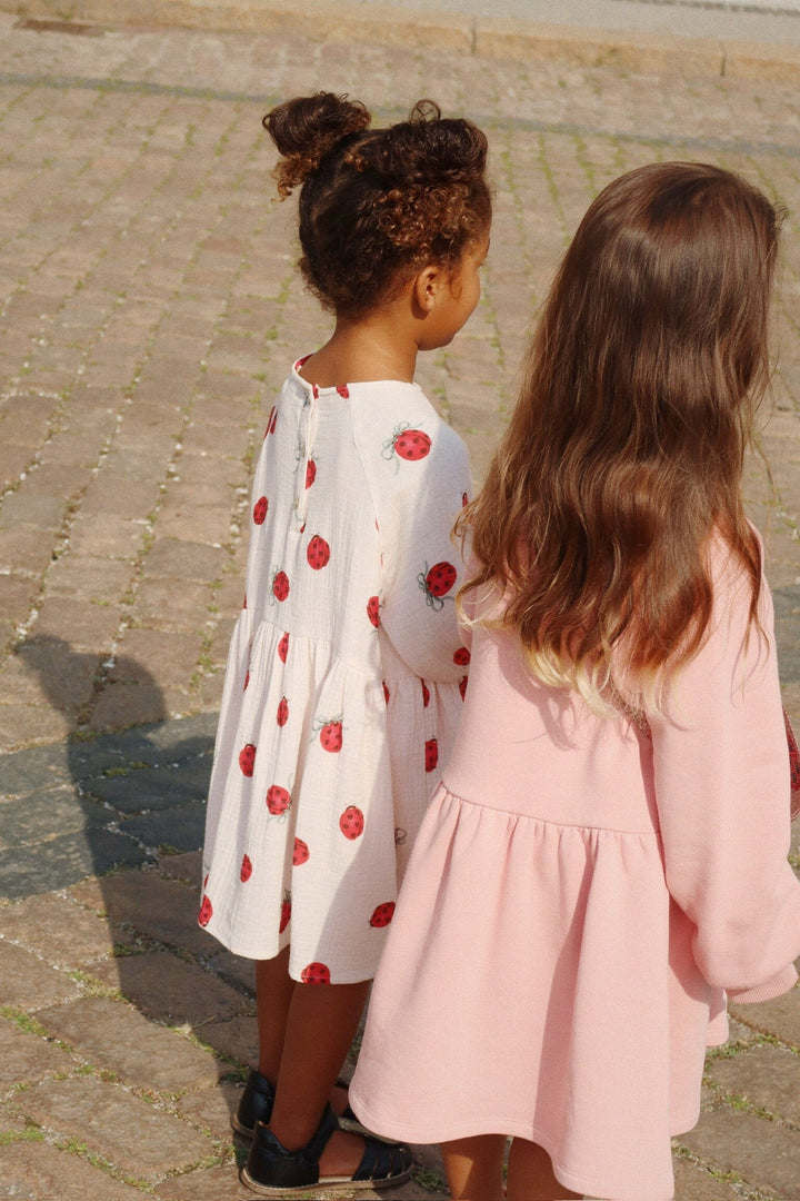 Konges Sløjd - Lou Ladybug Glitter Dress Ks102205 - Ladybug Glitter Kjoler 