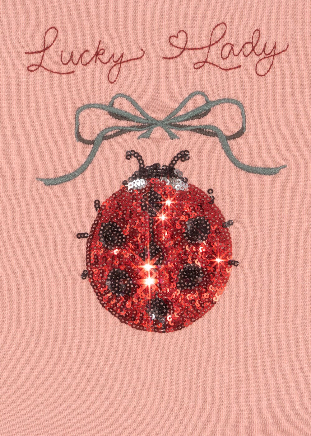 Konges Sløjd - Lou Ladybug Glitter Dress Ks102205 - Ladybug Glitter Kjoler 