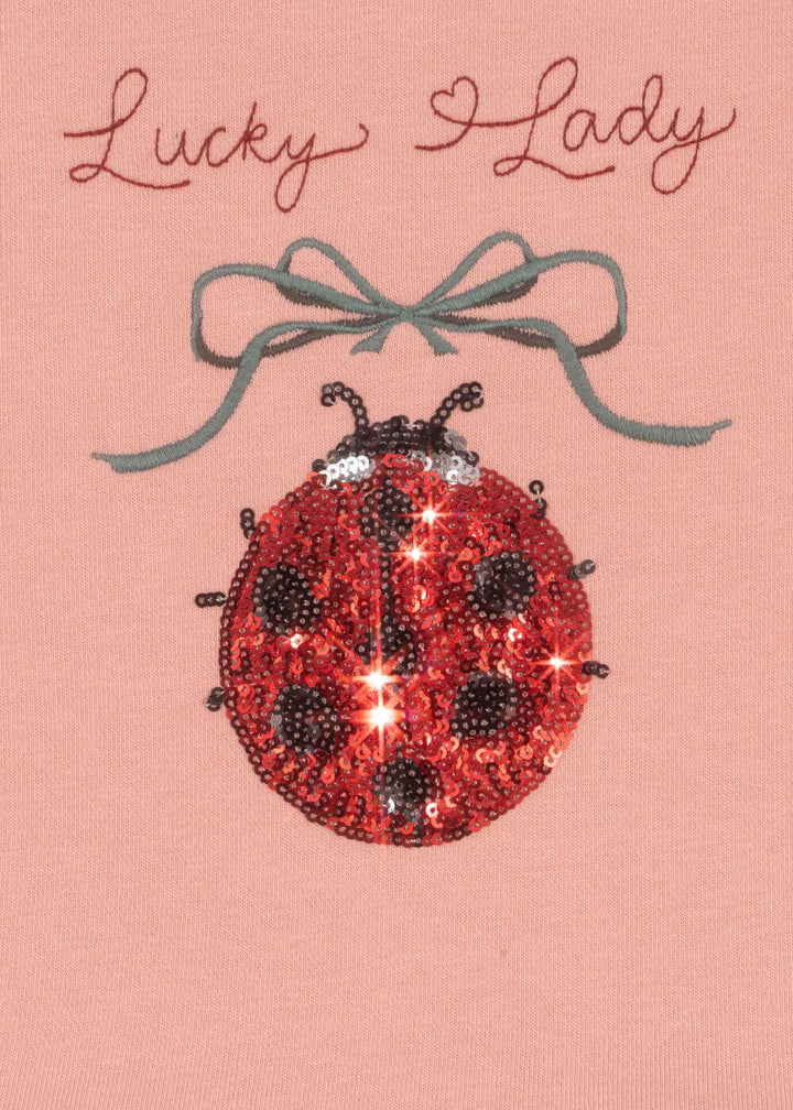 Konges Sløjd - Lou Ladybug Glitter Dress Ks102205 - Ladybug Glitter Kjoler 