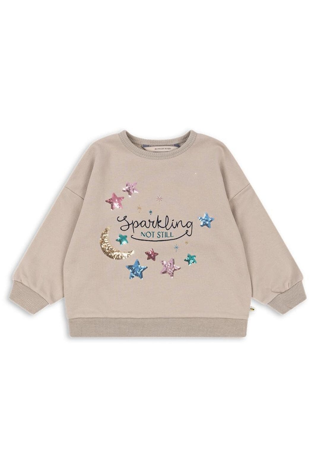 Konges Sløjd - Lou Sequin Sweatshirt Ocs - French Oak Sweatshirts 