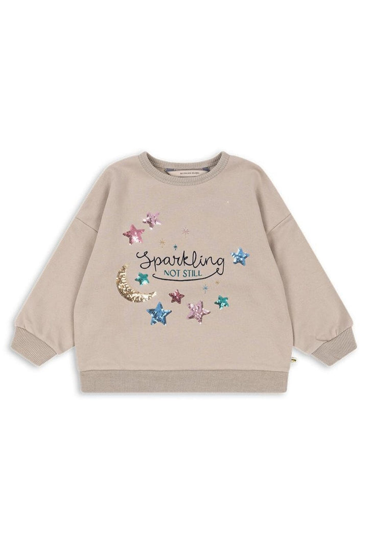 Konges Sløjd - Lou Sequin Sweatshirt Ocs - French Oak Sweatshirts 