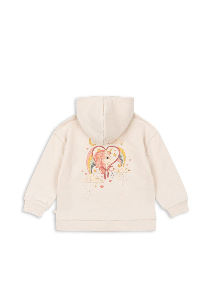 Konges Sløjd - Loupy Lou Hoodie Gots - Ecru Sweatshirts 