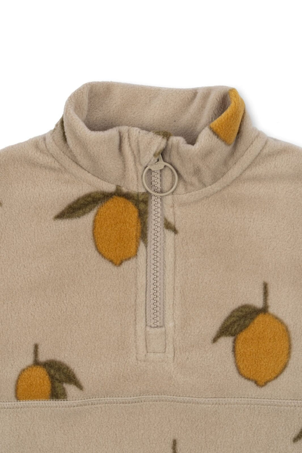 Konges Sløjd - Tavi Fleece Sweatshirt Grs - Mon Grand Citron Sweatshirts 