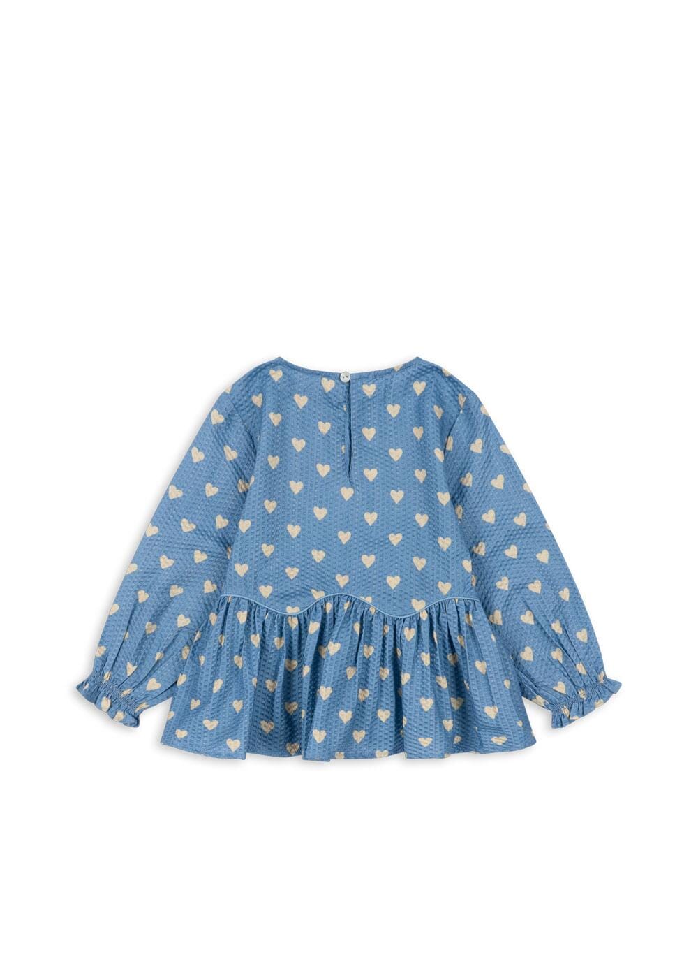 Konges Sløjd - Vida Blouse Gots - Aisuru Blue Bluser 