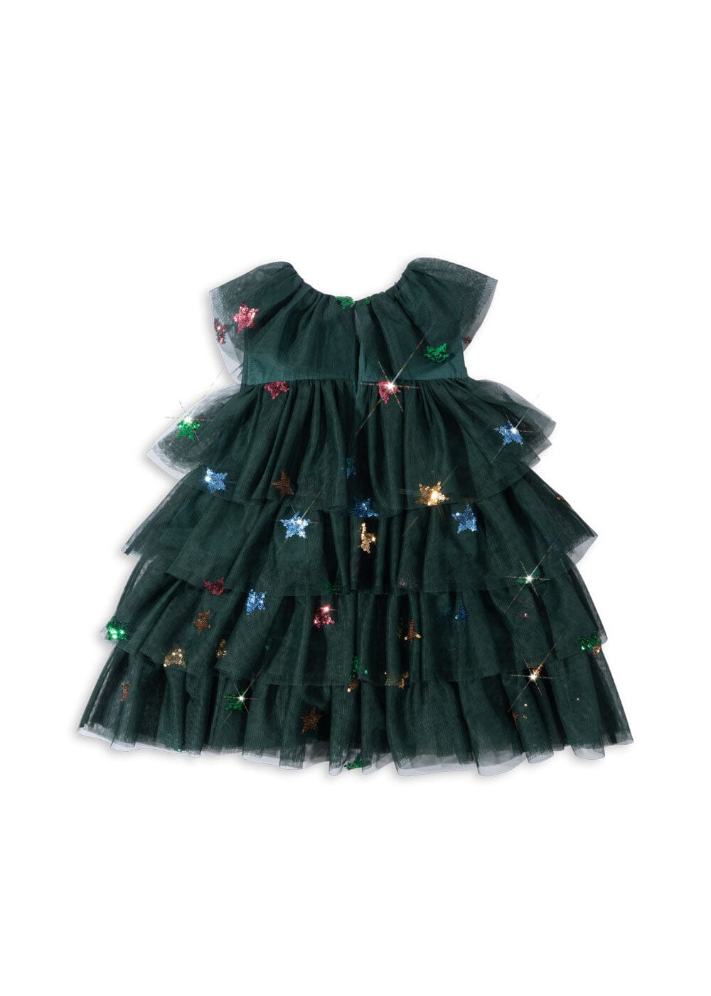 Konges Sløjd - Yvonne Christmas Dressks102155 - Hunter Green Kjoler 