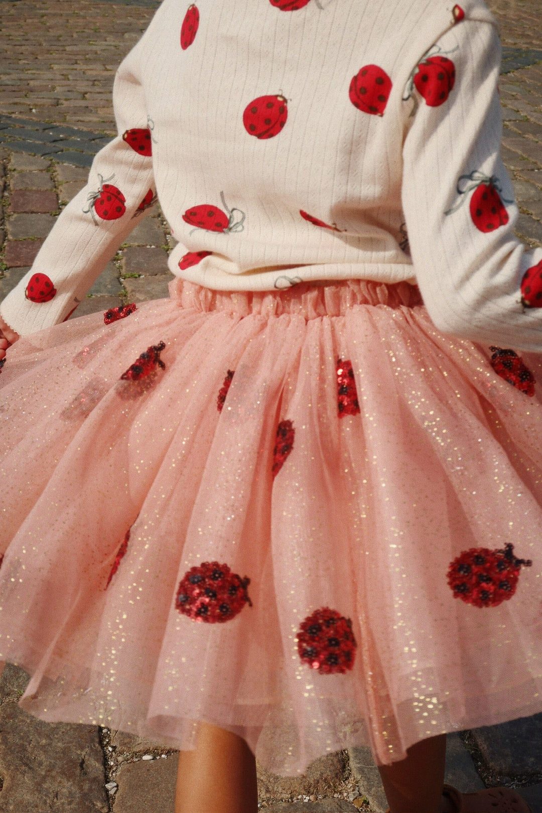 Konges Sløjd - Yvonne Ladybug Skirt Ks102218 - Ladybug Sequin Nederdele 