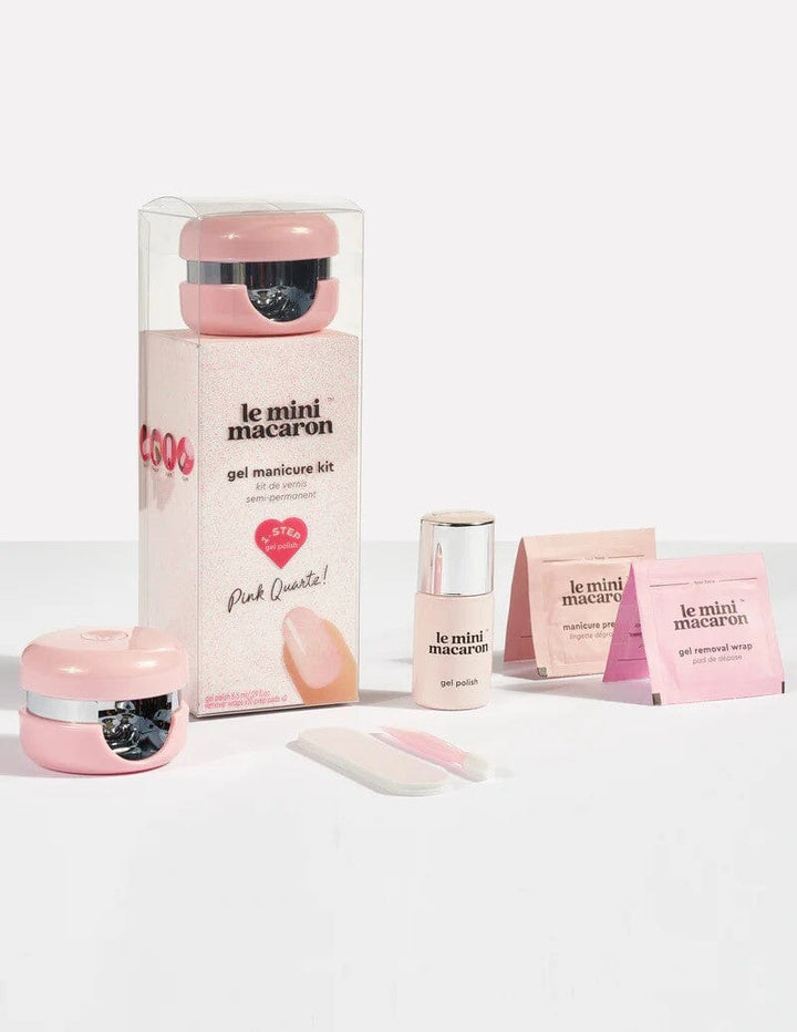 Le Mini Macaron - Gel Manicure Kit - Pink Quartz Neglelak 