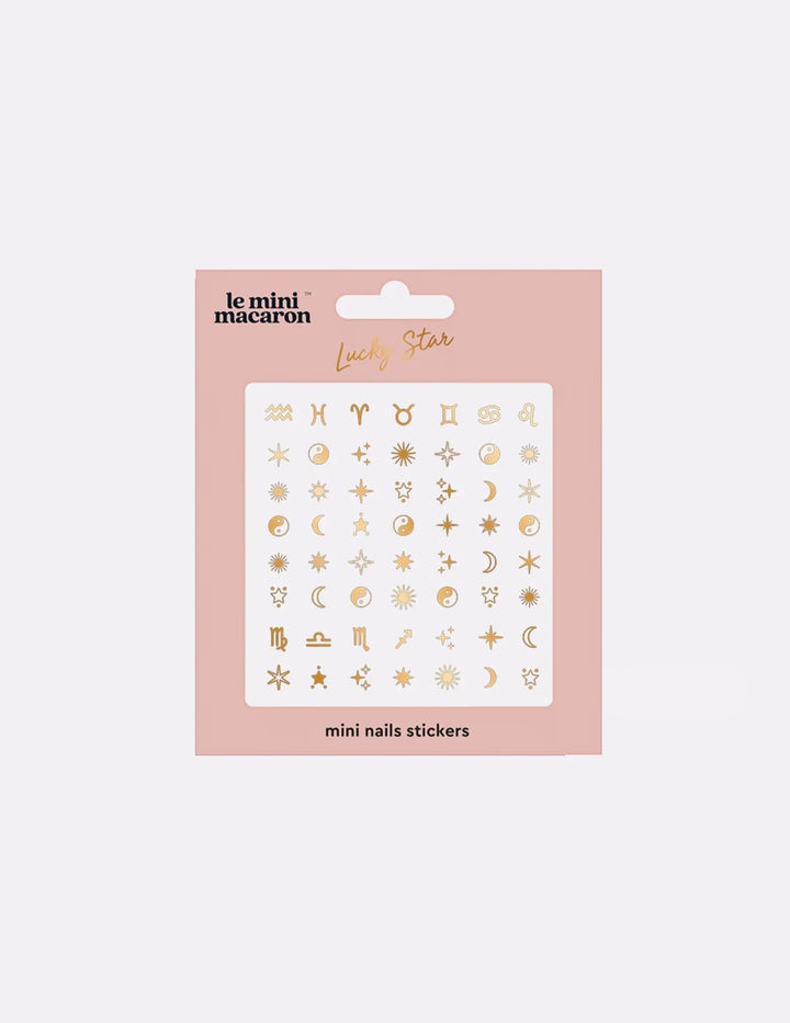 Le Mini Macaron - Nail Sticker Party Pack (3 Pack) Negle ting 