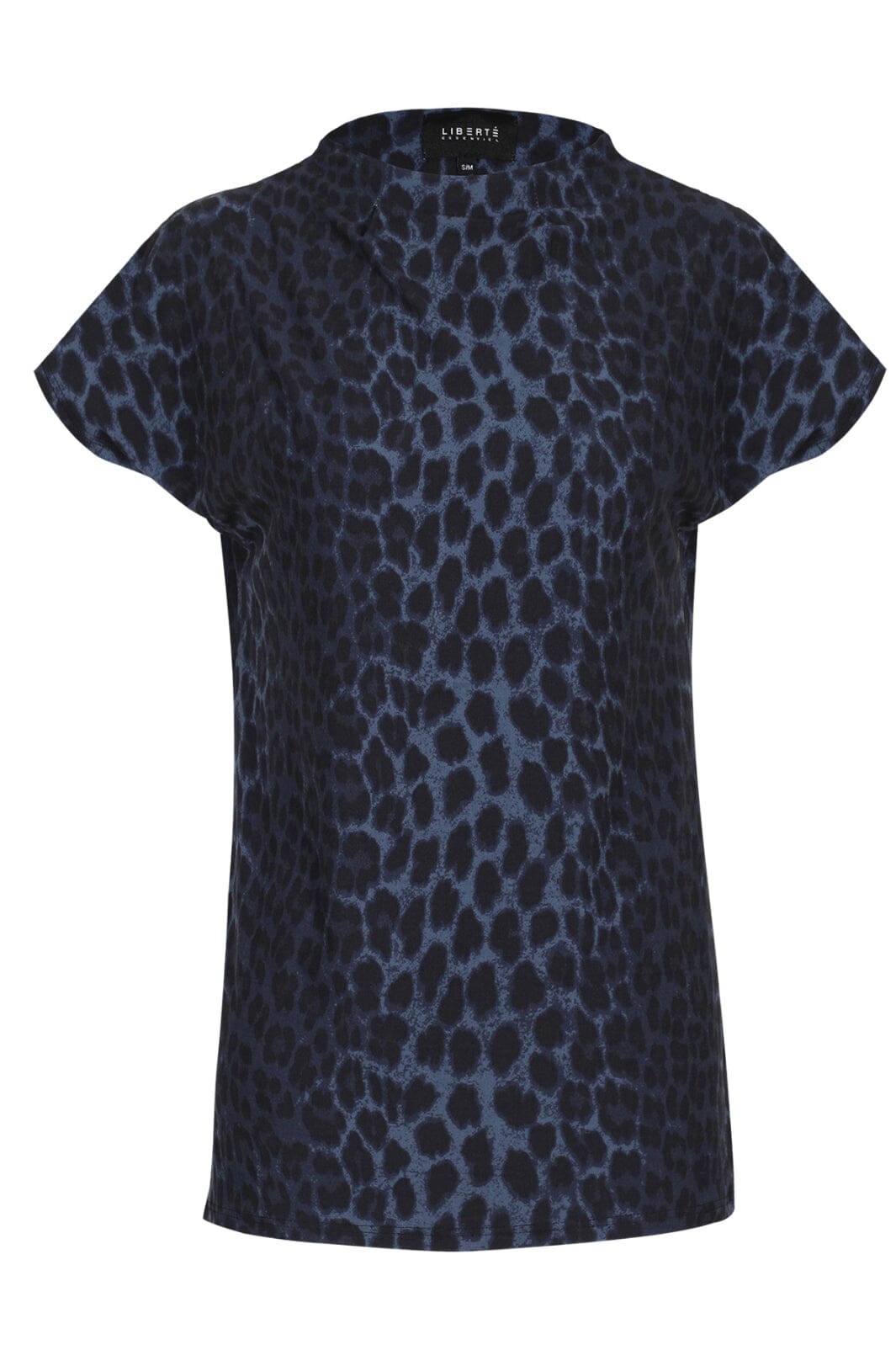 Liberte - Alma-Top - Dusty Navy Leo Toppe 