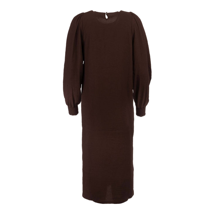 Liberte - Ena-Ls-Dress - Dark Brown Kjoler 