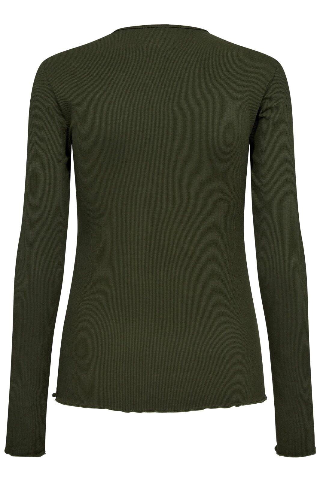 Liberte - Natalia Ls Round Neck Blouse - Army Bluser 