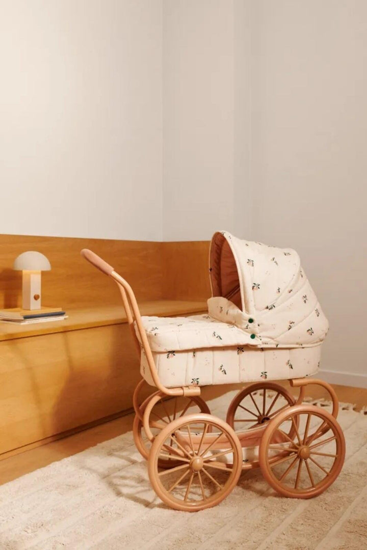 Liewood - Adaline Doll Pram - Peach / Sea shell Legetøj 