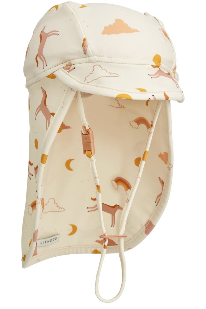 Liewood - Cecilia Swim Hat - Dream / Ecru