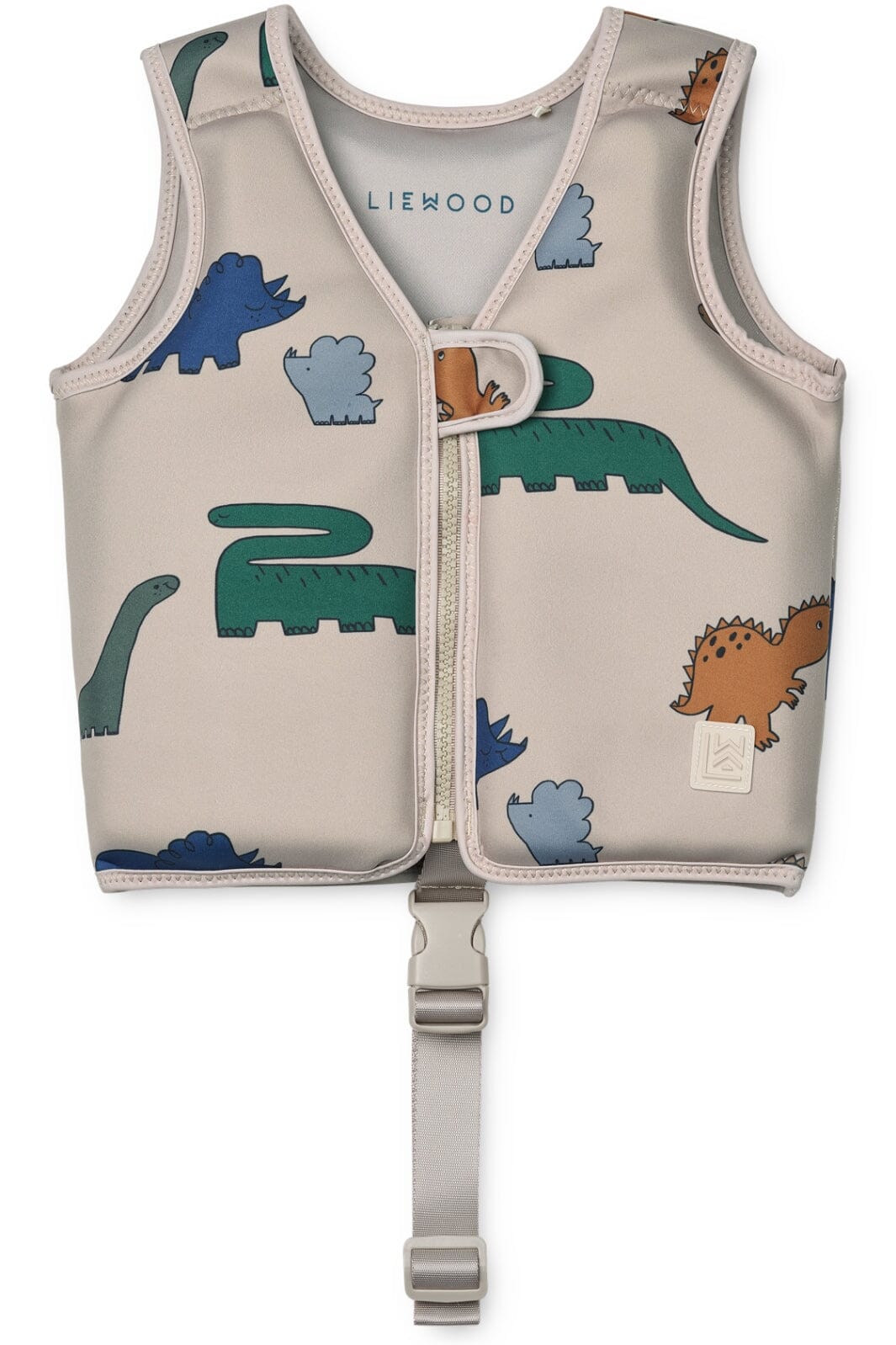 Liewood - Dove Swim Vest - Dinosaurs / Mist