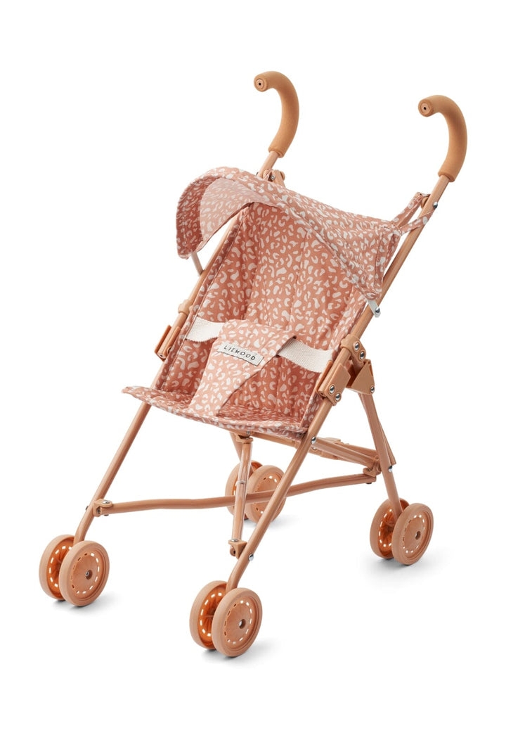 Liewood - Elsie Doll Stroller - Mini leo / Tuscany rose Legetøj 