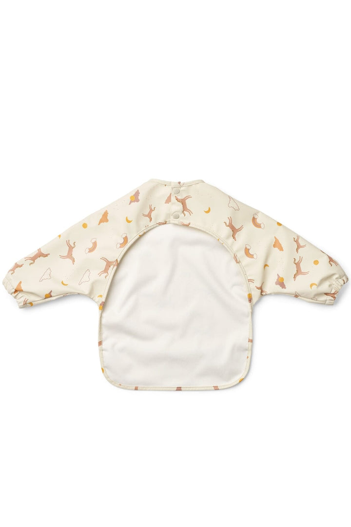 Liewood - Merle Printed Cape Bib - Dream / Ecru