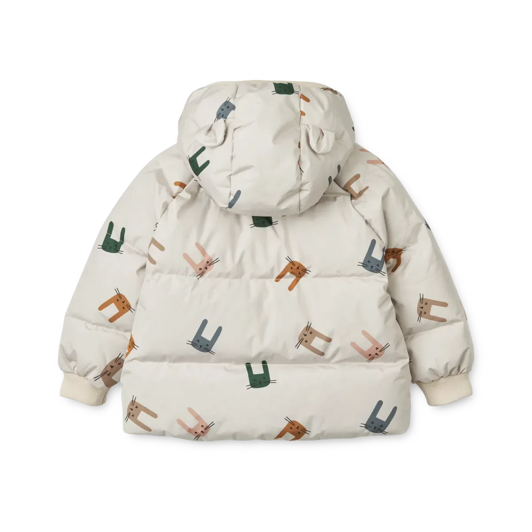 Liewood - Polle Down Puffer Jacket - Bunny / Sandy Jakker 