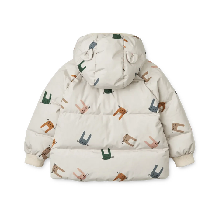 Liewood - Polle Down Puffer Jacket - Bunny / Sandy Jakker 