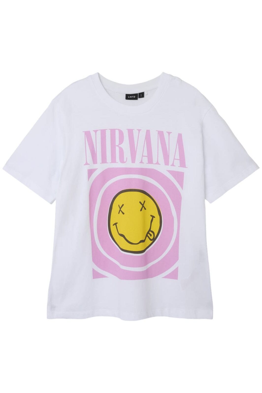 Lmtd - Nlfaza Nirvana Ss Top Lad Bfu - 4698124 Bright White T-shirts 