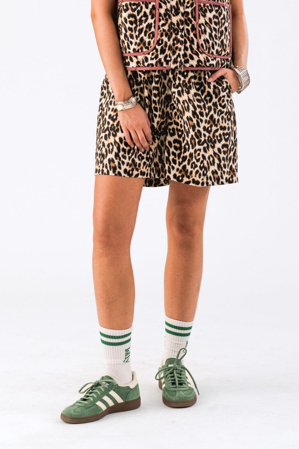 Lollys Laundry - Blancall Shorts - 72 Leopard Print Shorts 